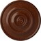 Ekena Millwork Traditional Reece Medallion (Canopies up to 5 7/8"), 24 3/8"OD x 1 1/8"P, Burnished Mahogany Crackle CM24REBMC - alternate 1